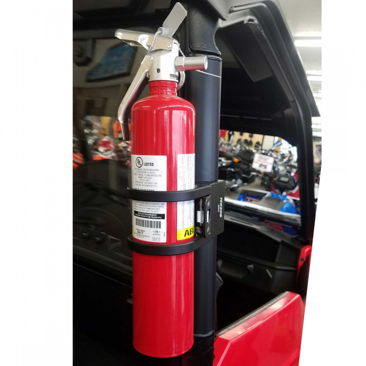 TEK208 Polaris Ranger Fire Extinguisher Mount