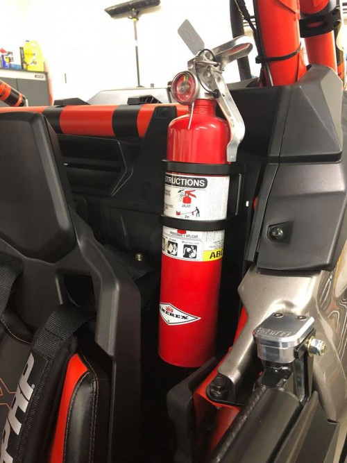 Quick Release Fire Extinguisher Mounts TEK208