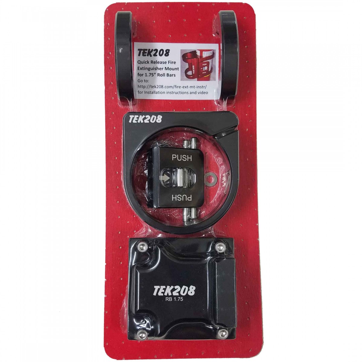 TEK208 Roll Bar Fire Extinguisher Mount