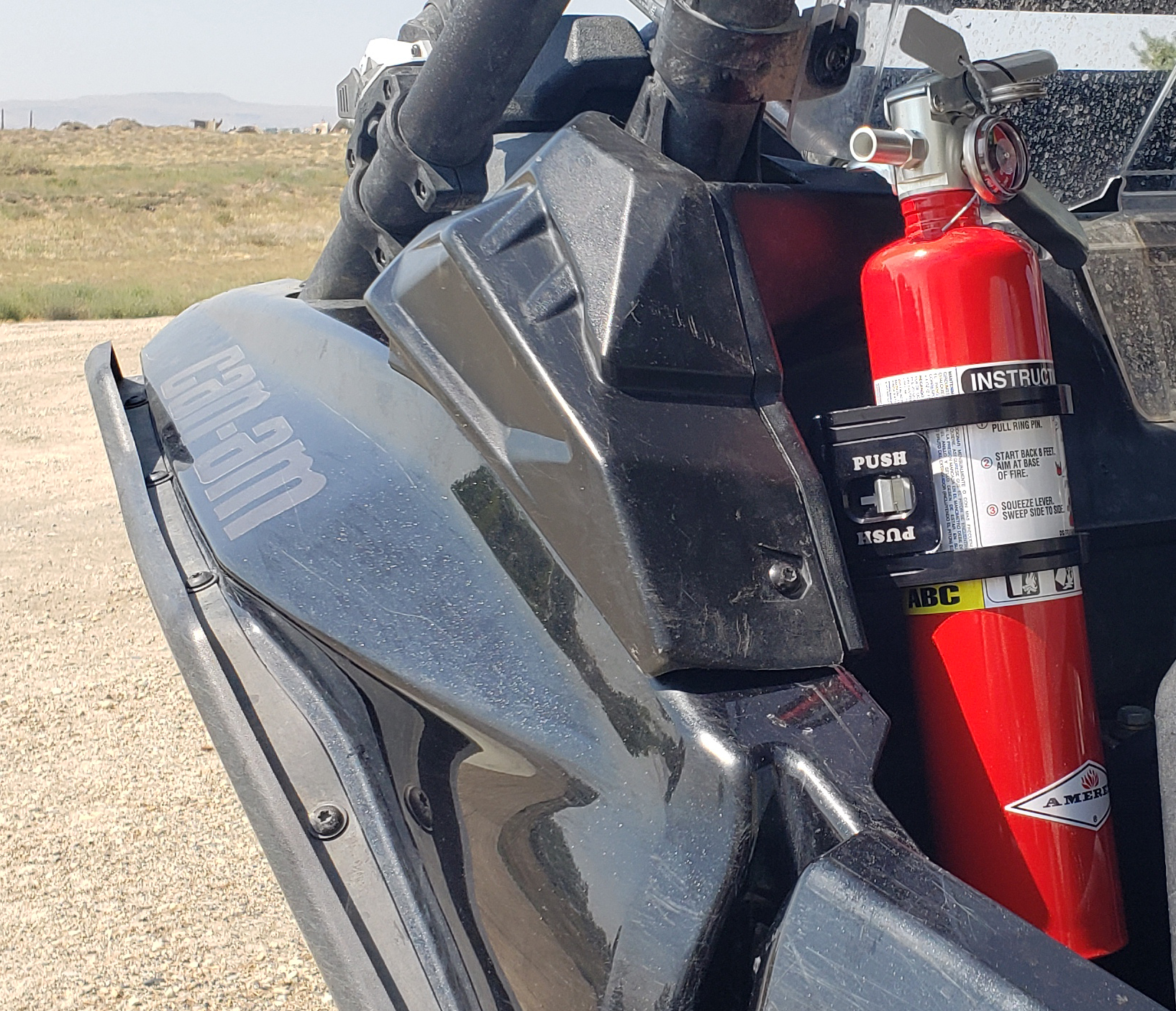 Can-Am Mav X3 Fire Extinguisher Mount